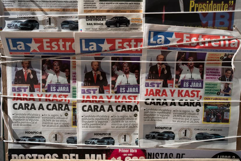 El mercado chileno repunta tras la elección y llegan las primeras reacciones internacionales