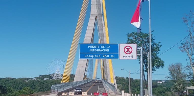 Apertura para buses de turismo sería en horario nocturno en el Puente de la Integración 