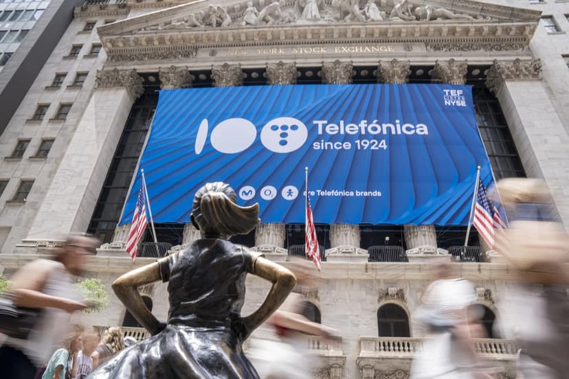 Telefónica notifica al supervisor estadounidense su decisión de abandonar Wall Street