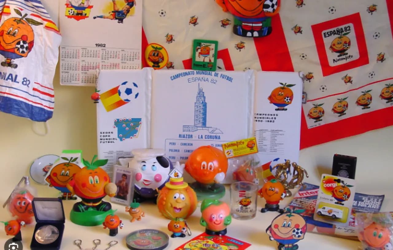 FIFA registró los derechos comerciales de Naranjito, la icónica mascota de España 82