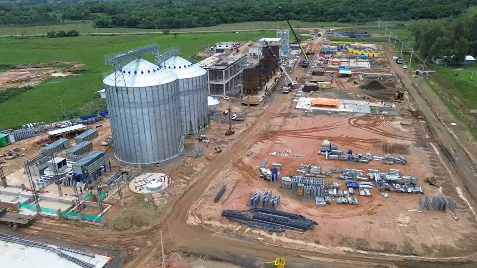 Alcoenergy alcanza el 75% de avance en su planta de etanol