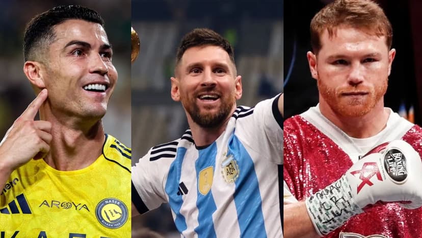 Cristiano, Messi y LeBron dominan lista de atletas mejor pagados 2026