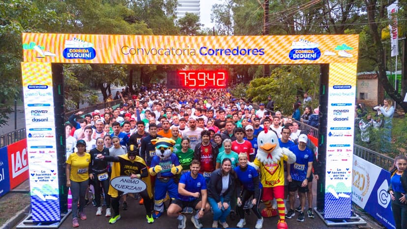 Empresas y familias correrán con Dequení para impulsar la educación