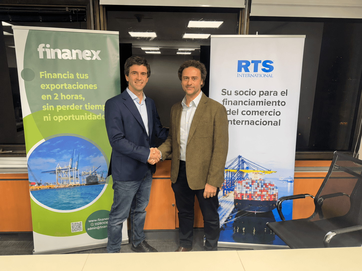 Finanex y RTS se alían para financiar a Pymes agroexportadoras