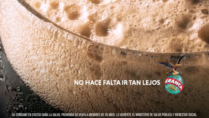 La luna en un vaso: Fernet Branca y Kokũ encuentran el espacio en la espuma