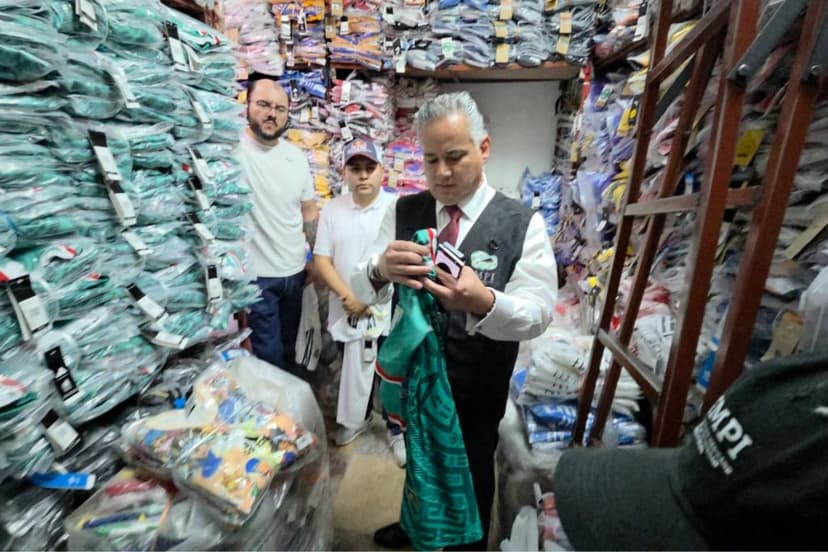 El negocio oculto detrás del Mundial: decomisan casi US$ 20 millones en productos falsificados