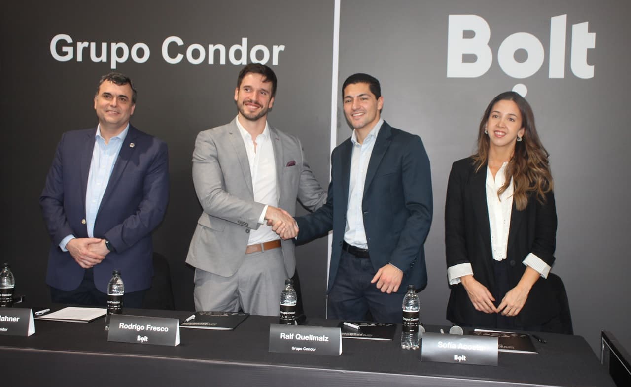 Grupo Condor y Bolt impulsan beneficios exclusivos para conductores
