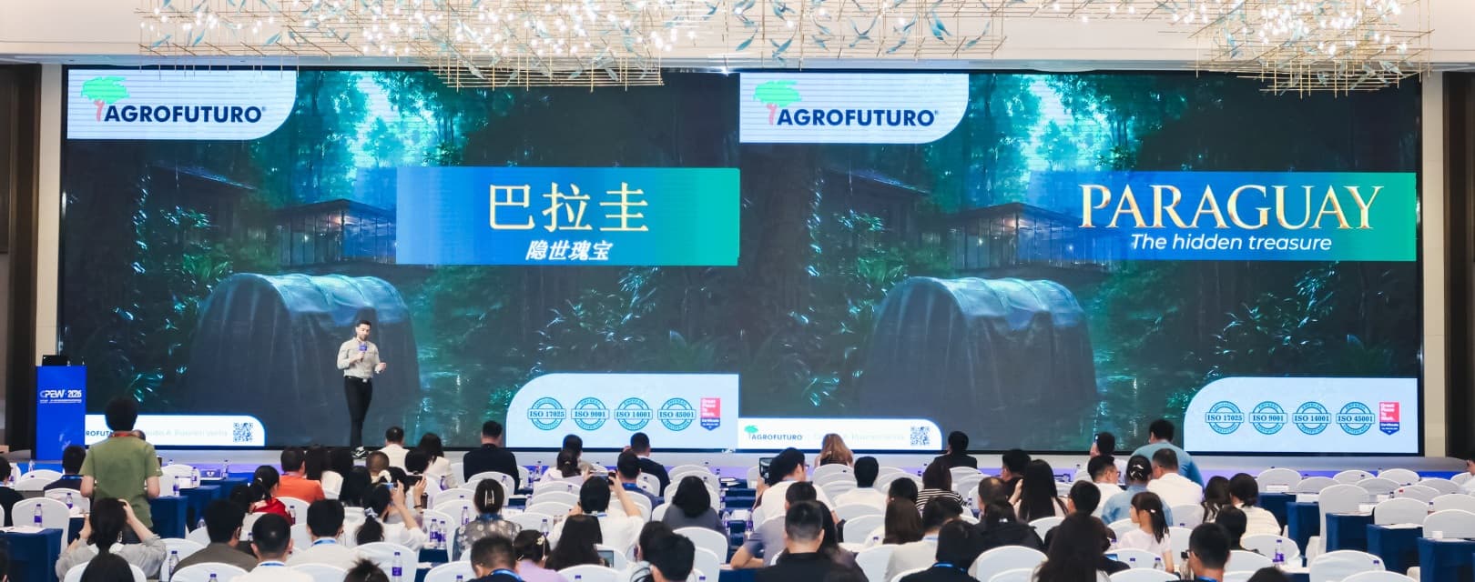 Exhiben en China el potencial industrial paraguayo para agroquímicos