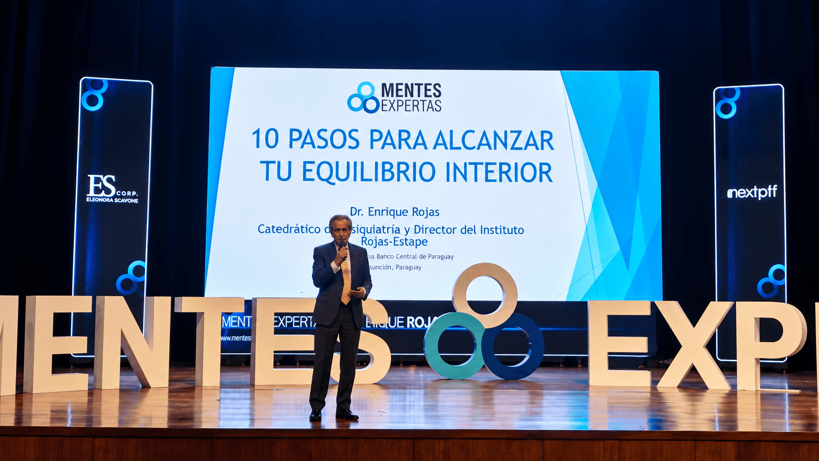 Enrique Rojas protagoniza una nueva cita de Mentes Expertas en Paraguay