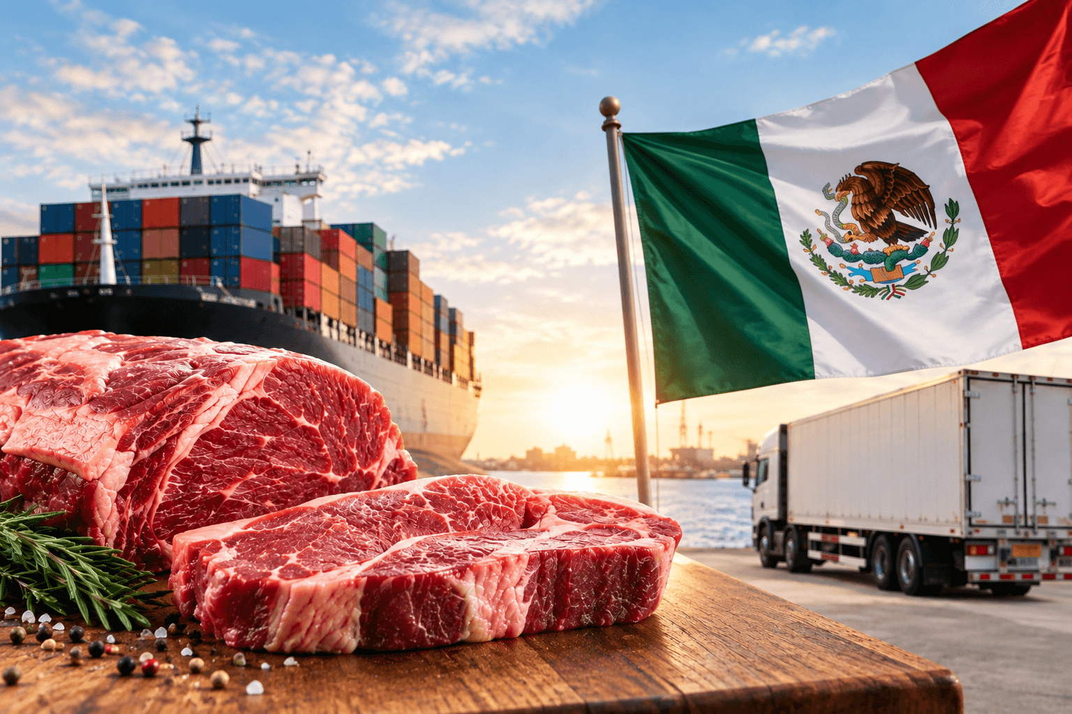 México abre sus puertas a la carne bovina paraguaya