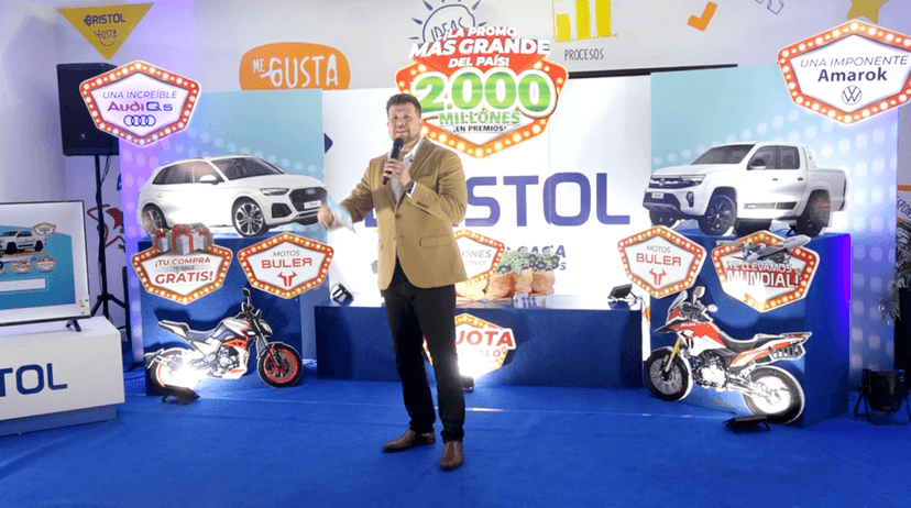 Bristol empieza el año regalando una imponente Volkswagen Amarok 0 km y reafirma su liderazgo