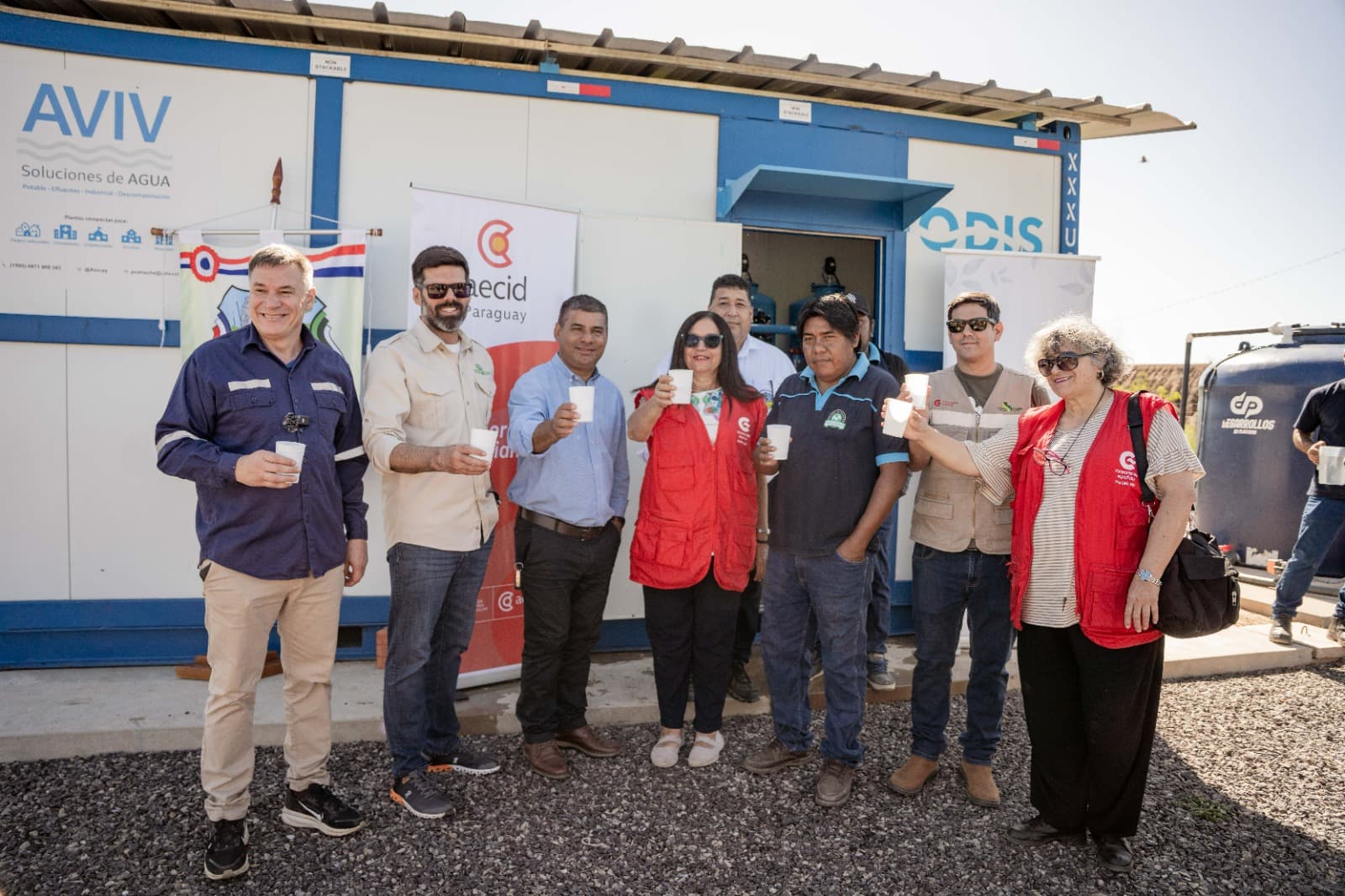 La comunidad Campo Alegre ya accede al agua potable
